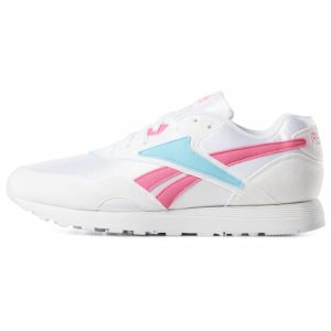 Adidasy Męskie Reebok Rapide Białe/Różowe/Niebieskie PL 64BSGOC